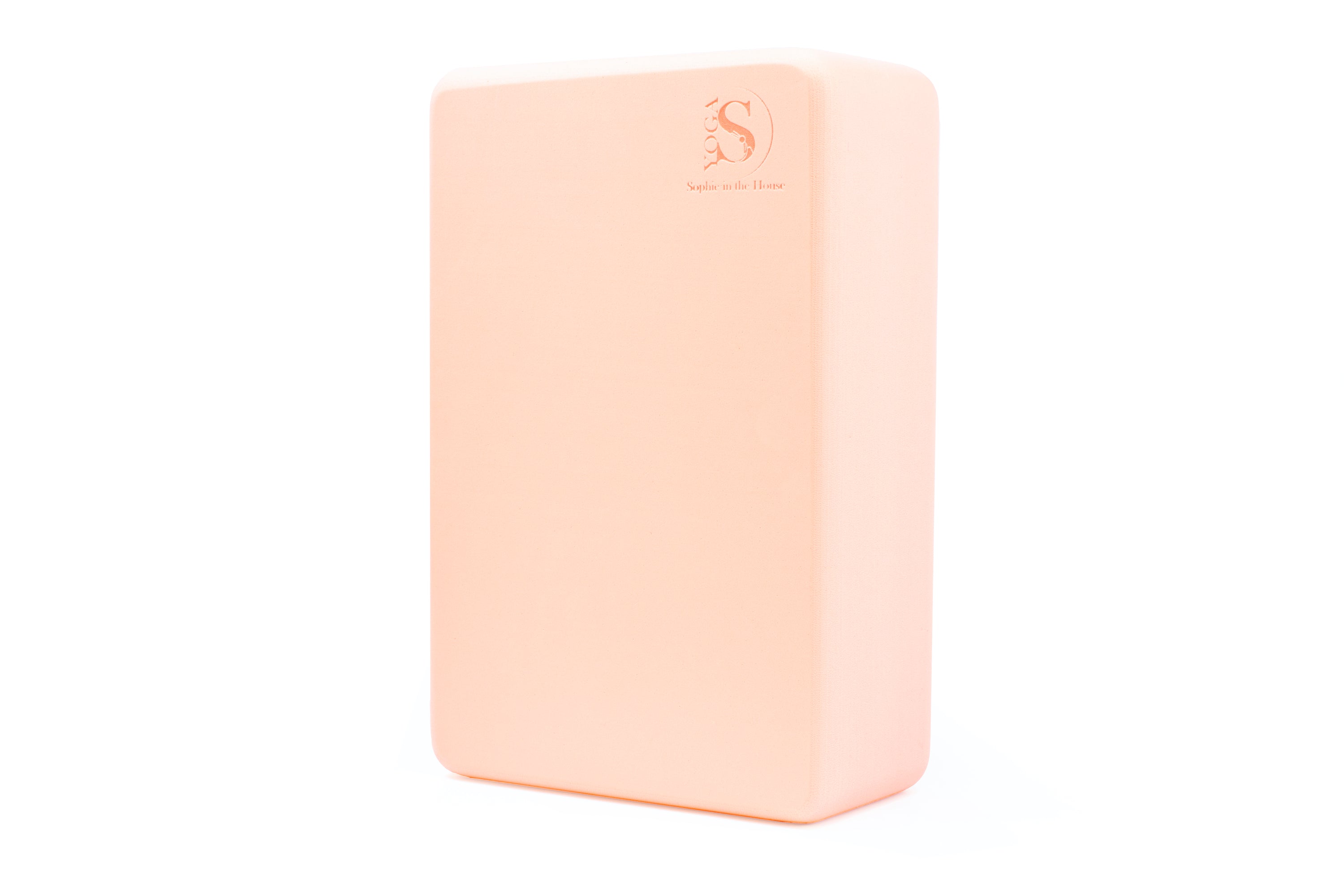 獨家手繪訂製系列┃高密度伴你成長瑜伽磚(薄櫻粉 Sakura Pink)