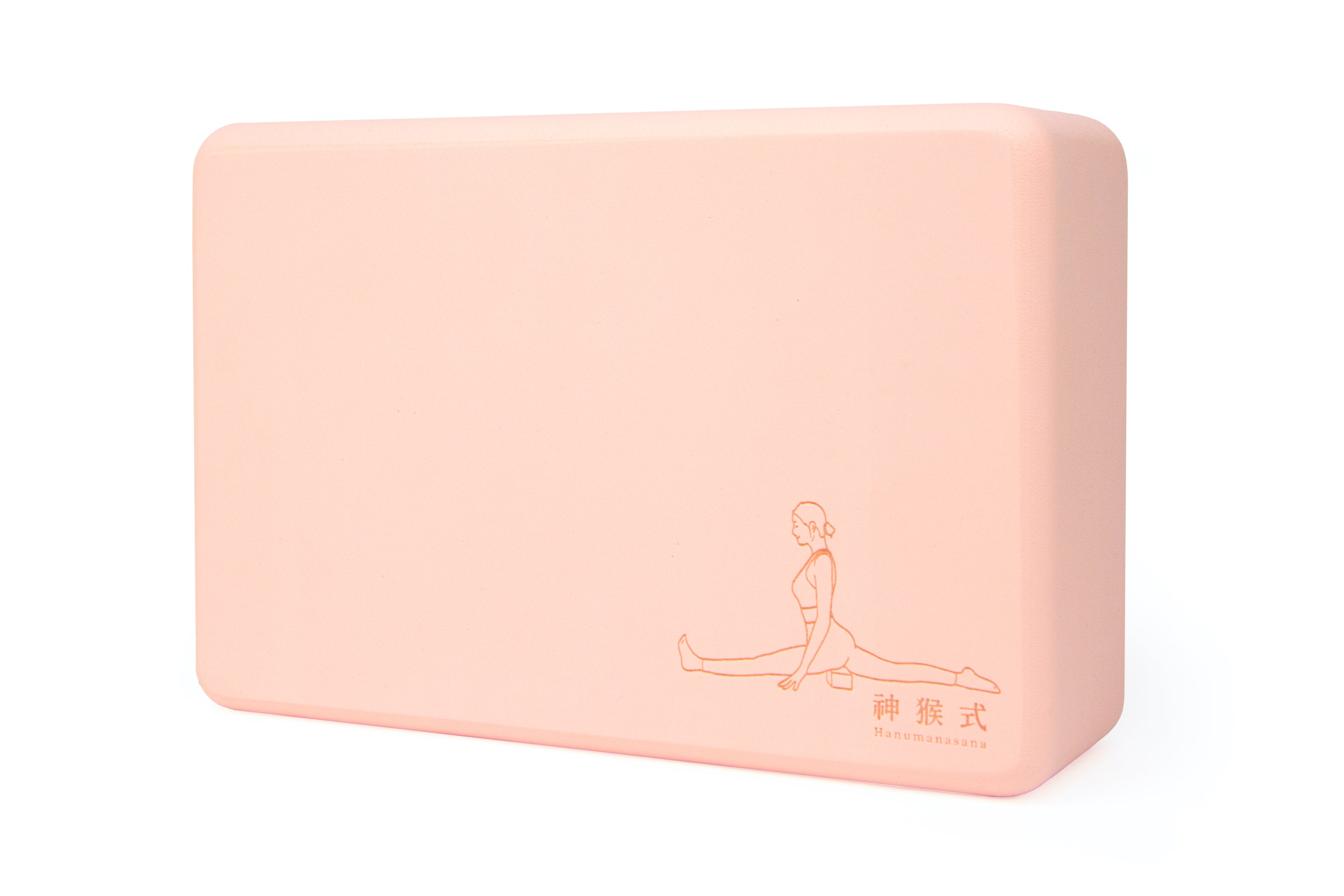 獨家手繪訂製系列┃高密度伴你成長瑜伽磚(薄櫻粉 Sakura Pink)