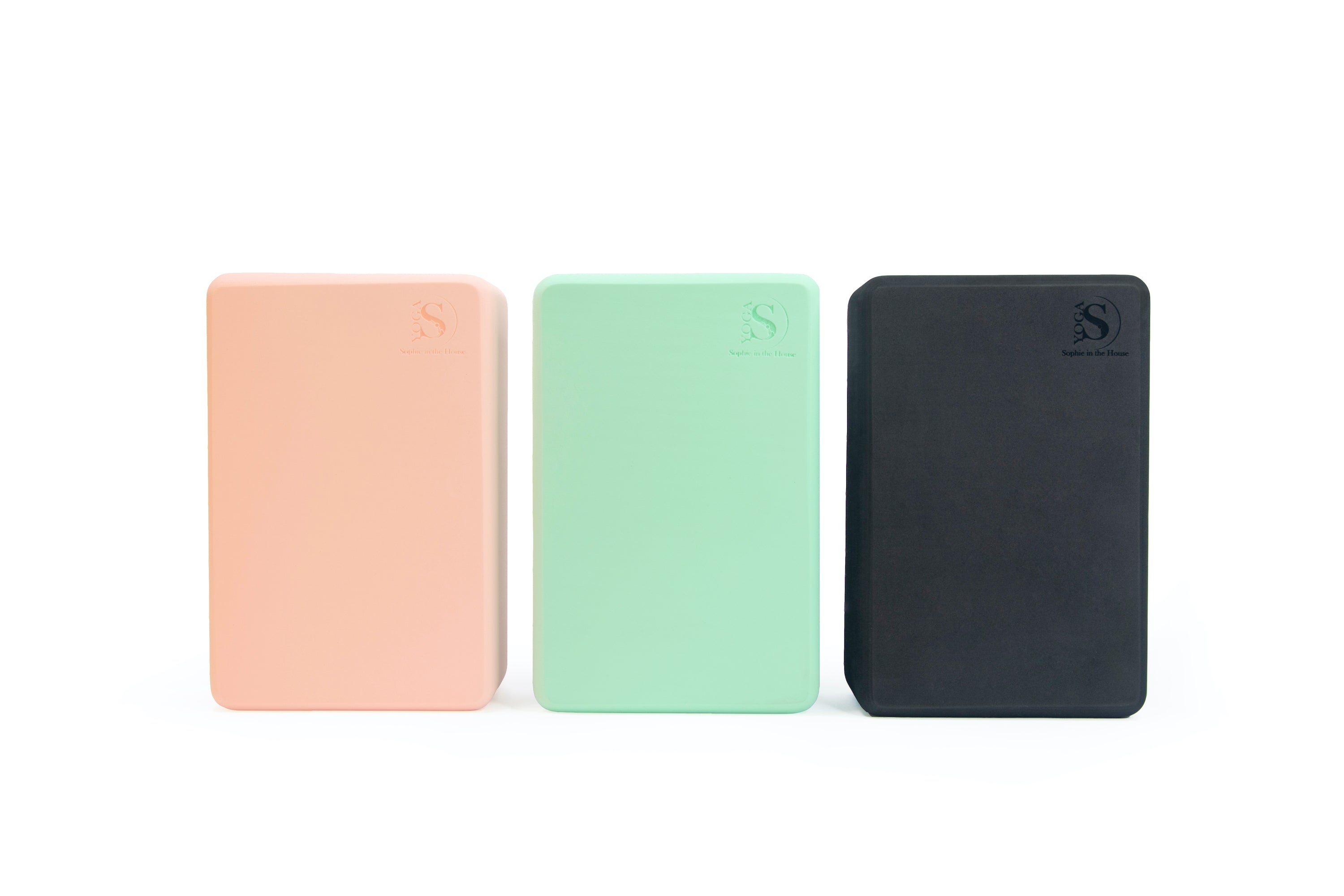 獨家手繪訂製系列┃高密度伴你成長瑜伽磚(具墨黑 Ink Black)