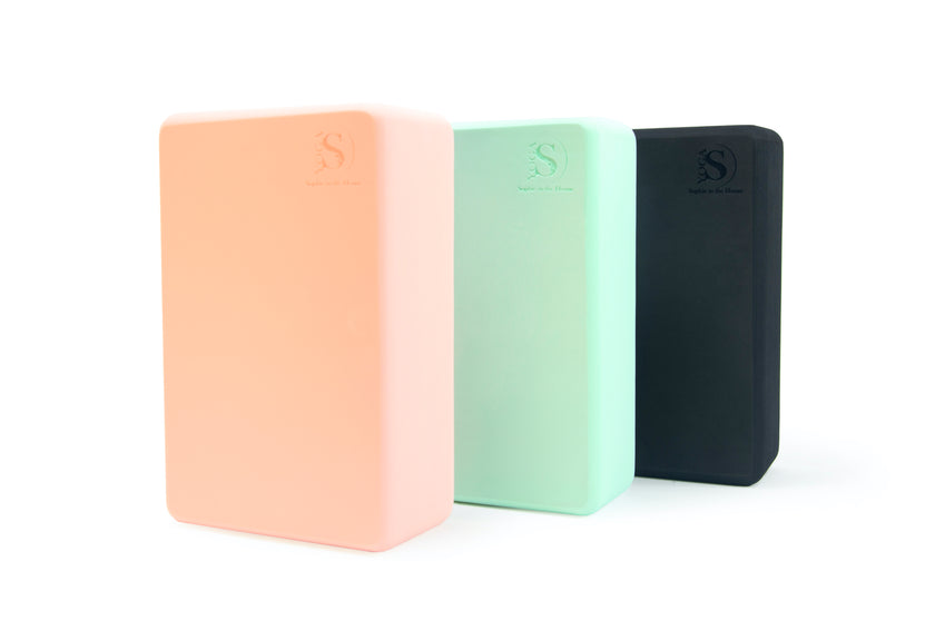 獨家手繪訂製系列┃高密度伴你成長瑜伽磚(早苗綠 Sapling Green)